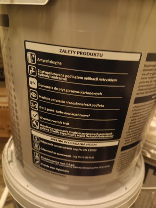 Farba Dekoral professional -biala