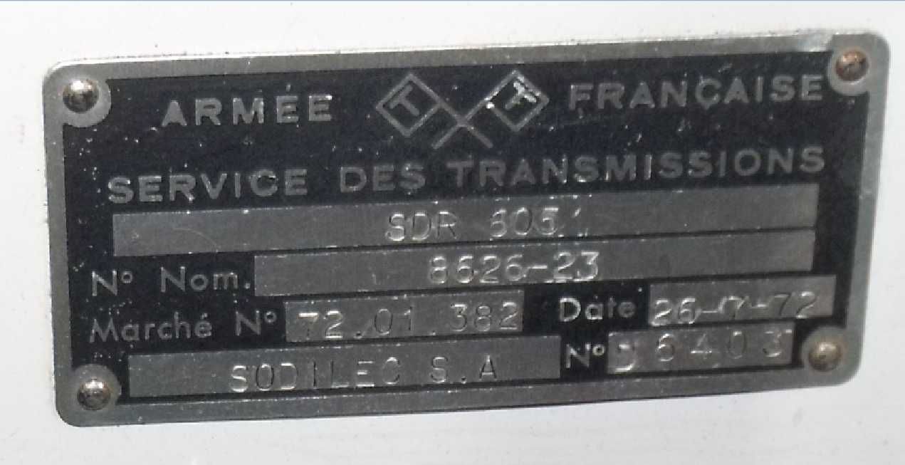 Zasilacz Laboratoryjny SDR 605 60V-5A Armee Francaise