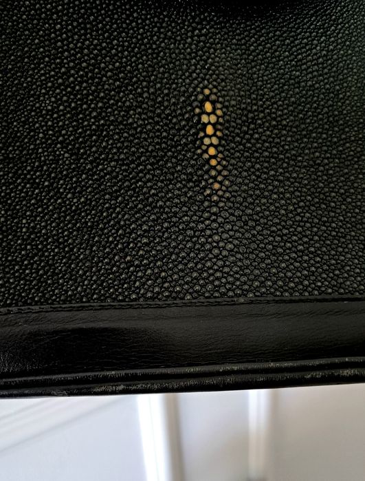 Orginalna torebka ze skóry płaszczki.