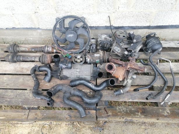 Патрубки стартер генератор Турбина Інтеркулєр гур Шрус Peugeot 607 2.2
