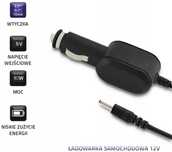 Nowy zasilacz samochodowy do tabletu Qoltec 5V/2.1A 2.5x0.7x10 mm