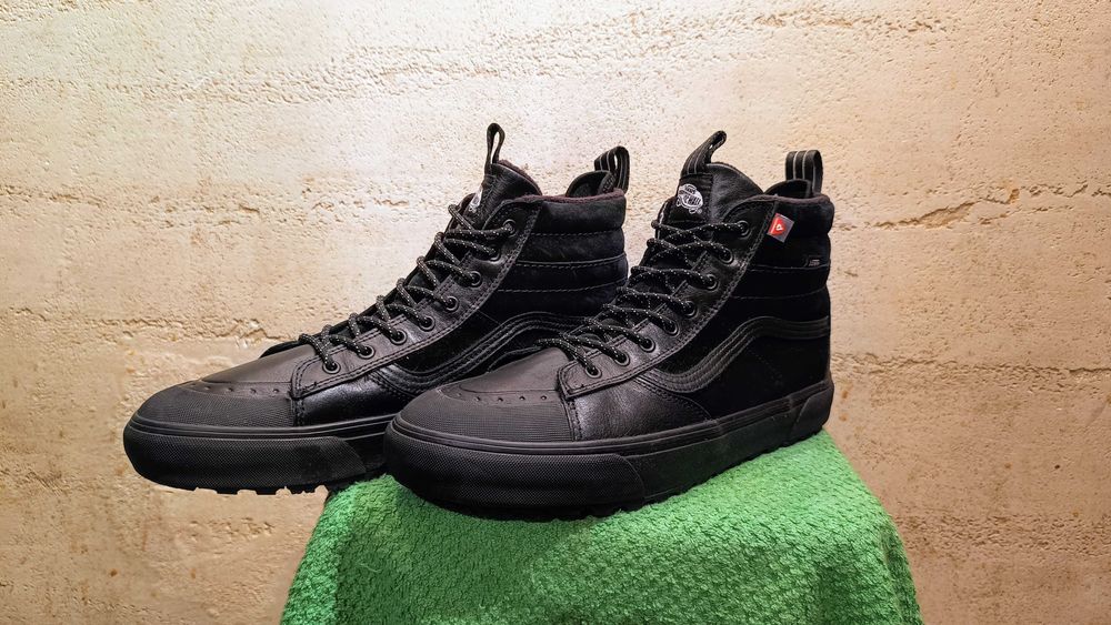 Zimowe trampki VANS UA SK8-HI MTE-2 r.47 skóra ocieplenie jak nowe