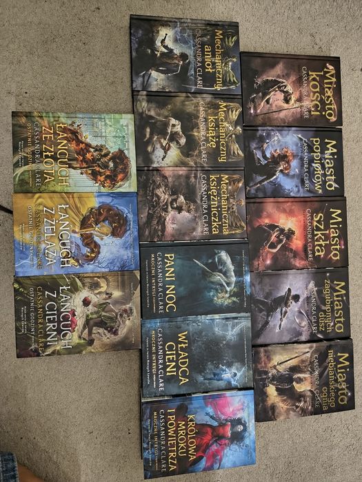 Clare Dary anioła Mroczne intrygi Diabelskie maszyny Miasto upadłych a