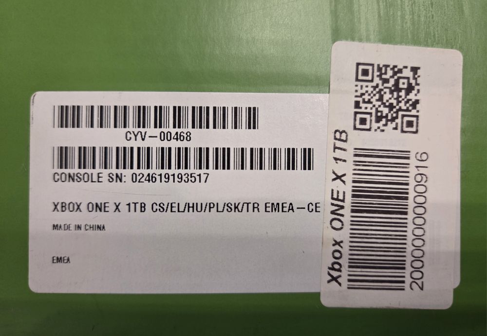 Ігрова ариставка Xbox One X 1 TB