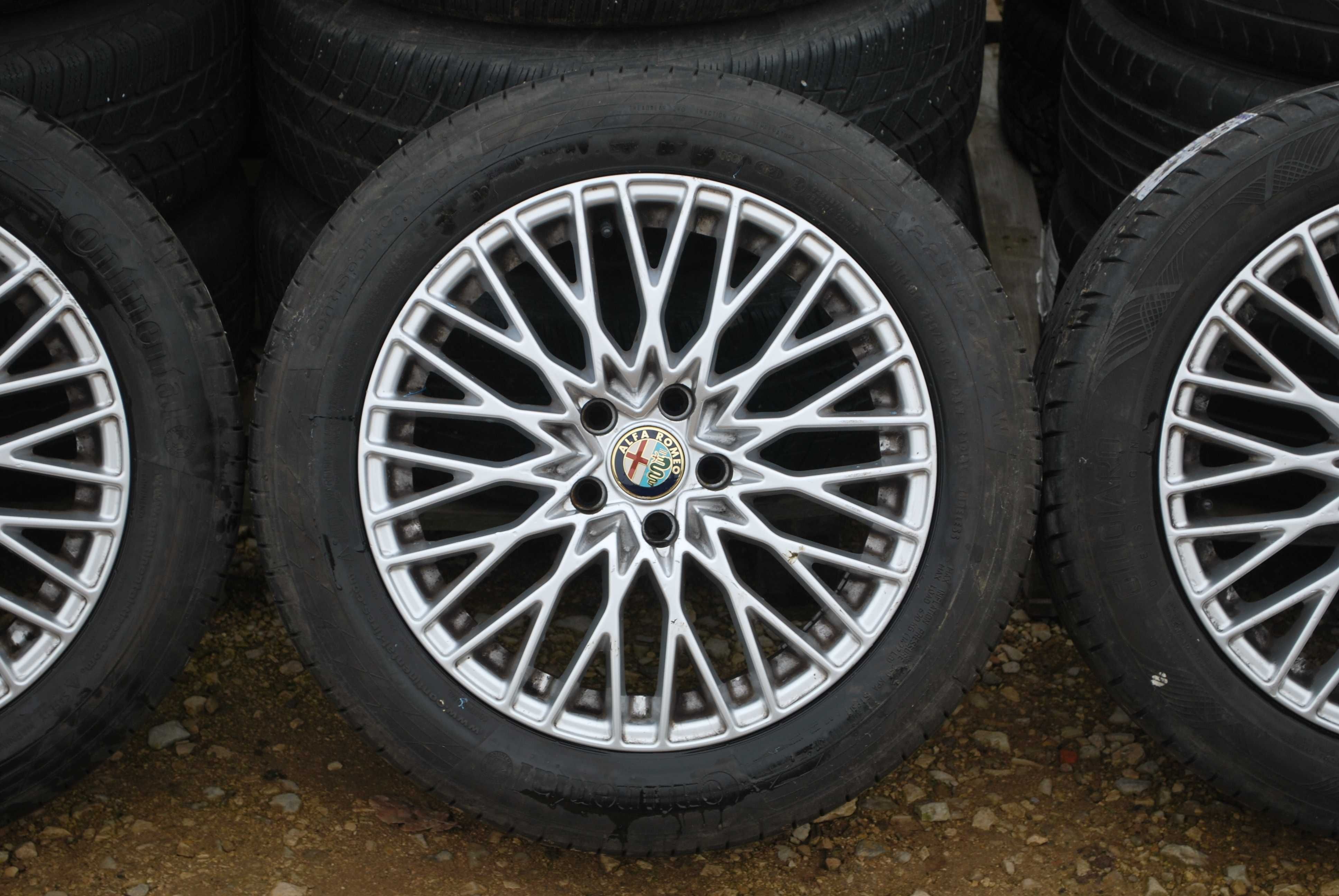 Koła 225/50 R17 Alufelgi + opony letnie Alfa Romeo 147 * 156 * 159 166