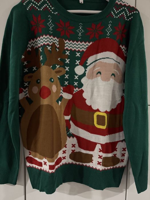 Sweter świąteczny, sweter, unisex , m