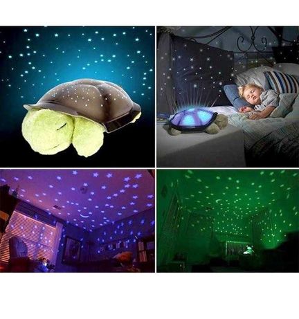 Музична черепаха проектор зоряного неба, нічник