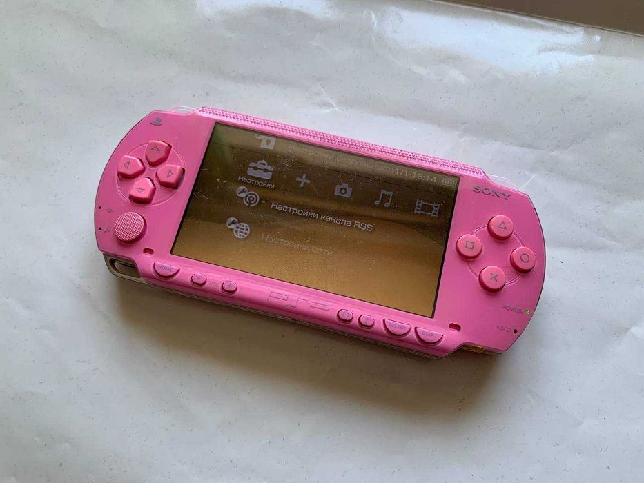 Sony PSP 1004 Рожева тема Барбі PlayStation Portable