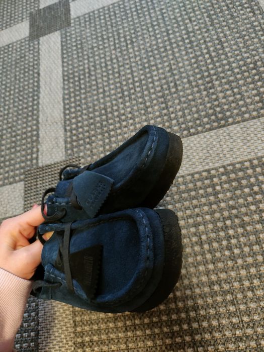 Брендові шкіряні мокасини туфлі Clarks