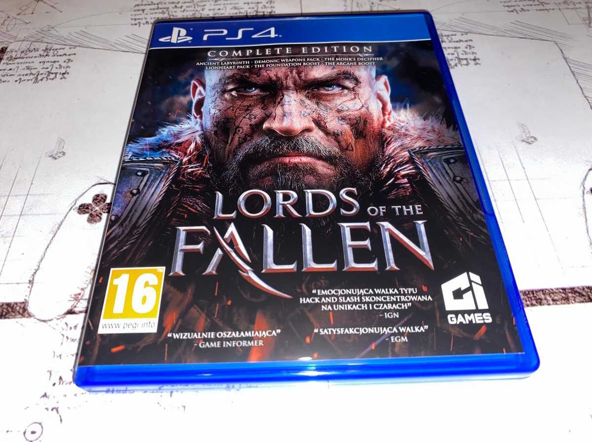 Lords Of The Fallen Ps4 polska wersja napisy bez rys