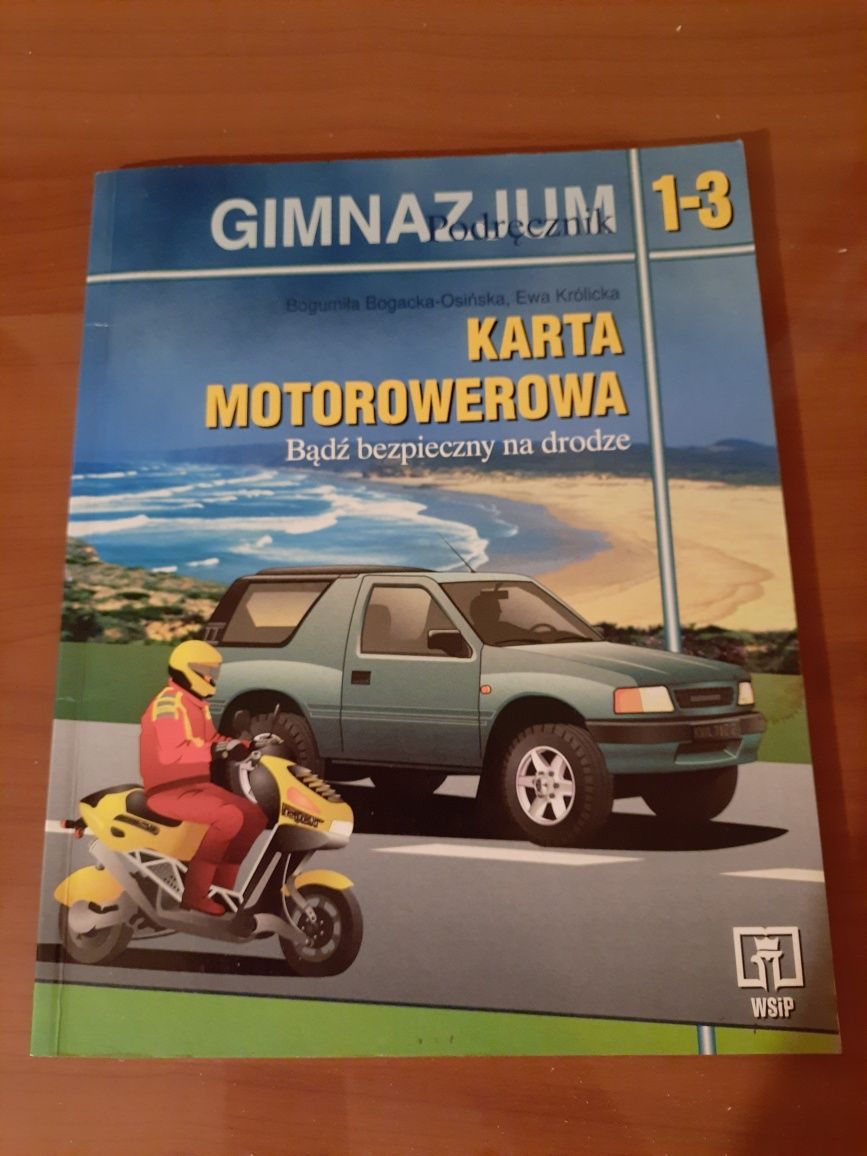 Książka karta motorowerowa