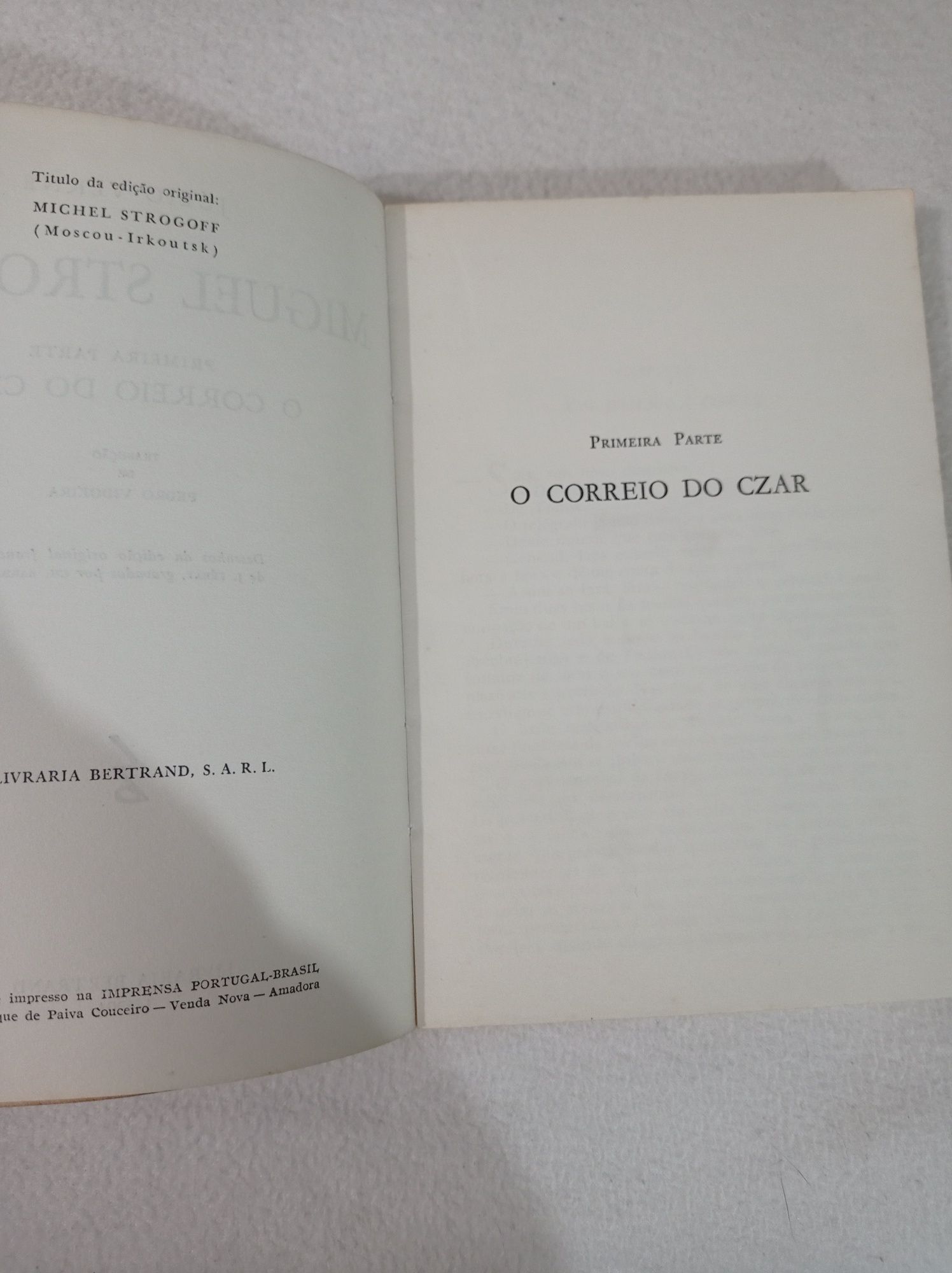 Miguel Strogoff - Julio Verne - primeira parte - o correio do Czar