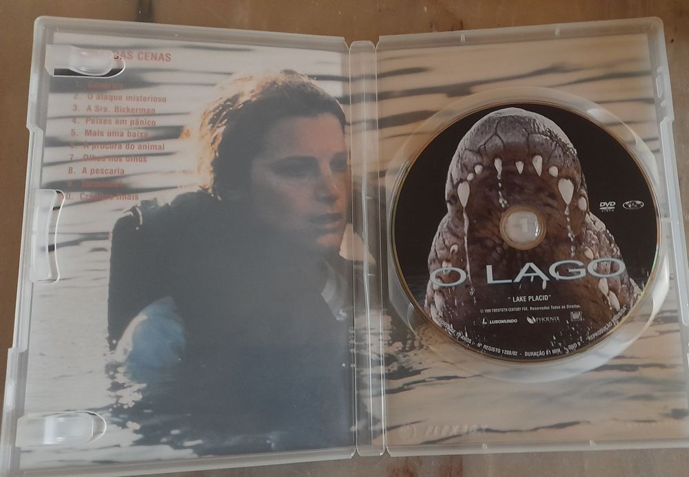 Dvd Pânico no Lago de 1999 - Bom estado