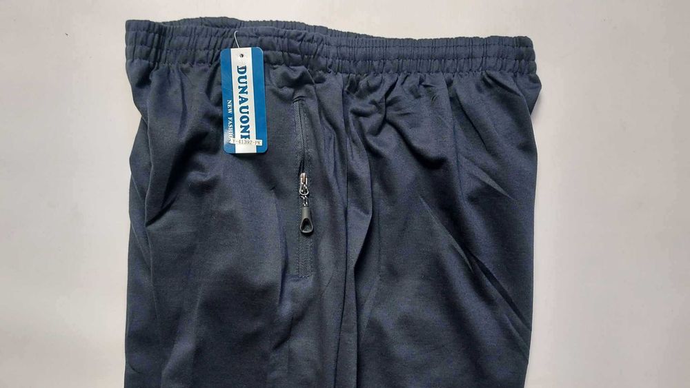 Spodnie męskie dresowe bez ściagaczy g Dun Y-41392 r 5XL pas do 128 cm