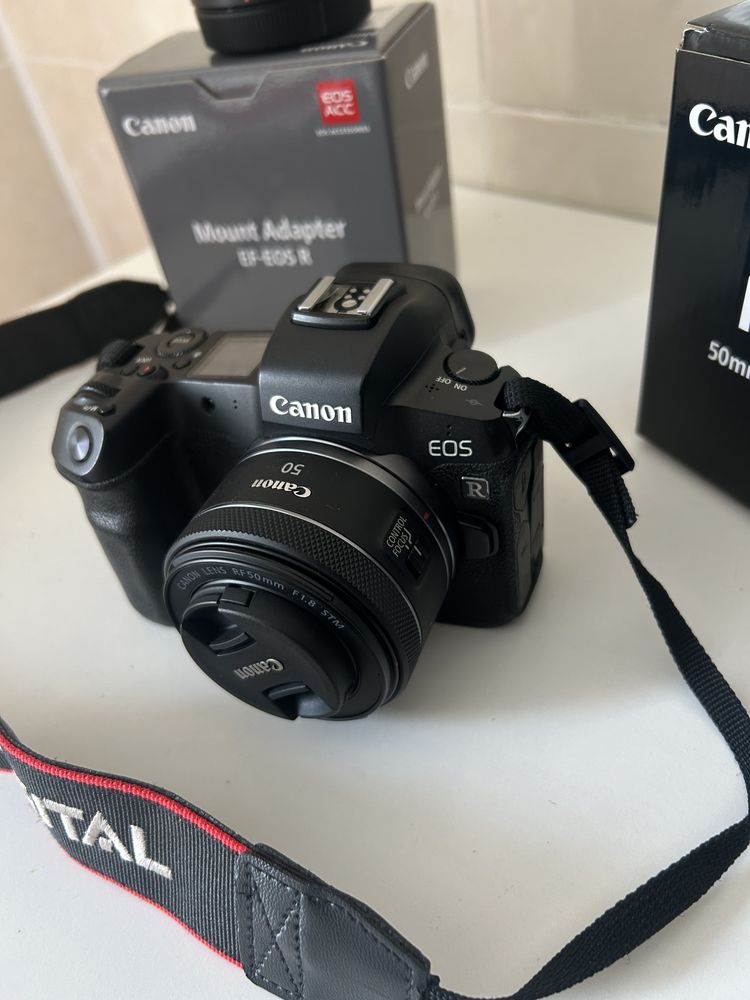 Canon EOS R + RF 50mm f/1.8 STM + Адаптер EF-EOS R