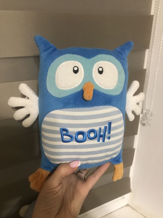 Мягкие игрушки лотами сова, мишки декоративные интерьерные