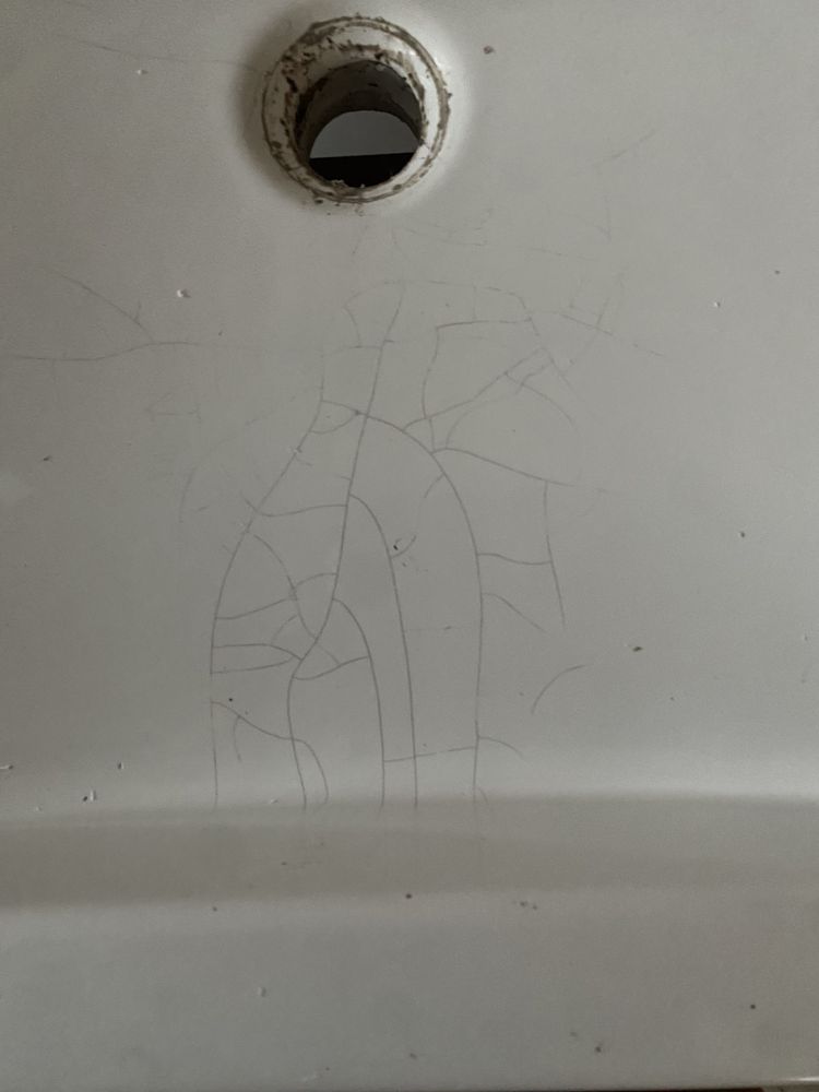Móvel WC com lavatório - 75 x 86 x 48