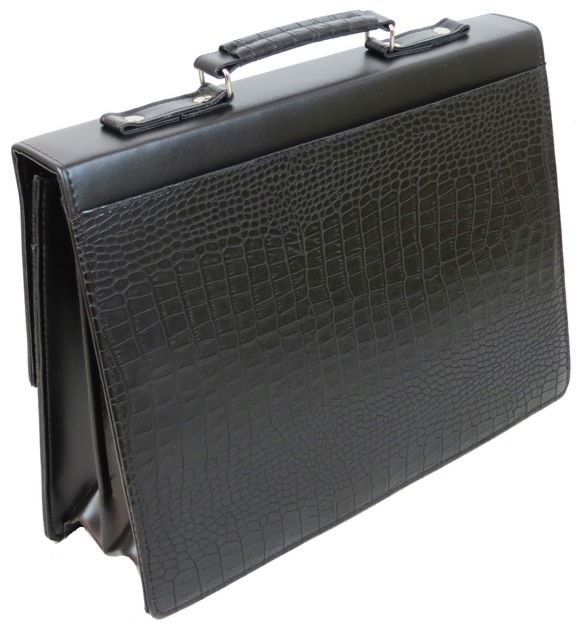 Портфель унісекс зі штучної шкіри