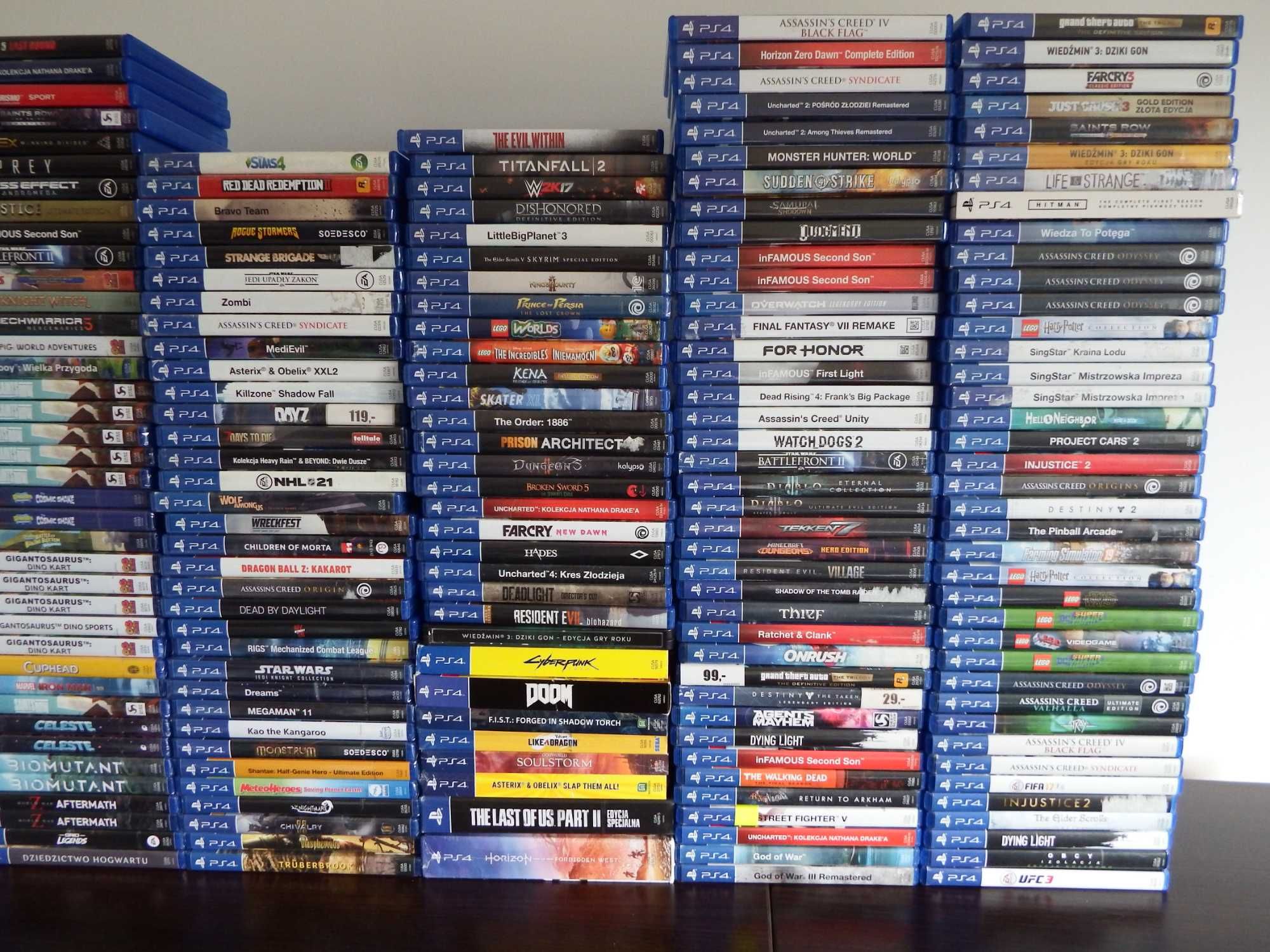KUTNO Gry Sony PS4 MEGA WYBÓR sprawdź koniecznie NOWE / używane