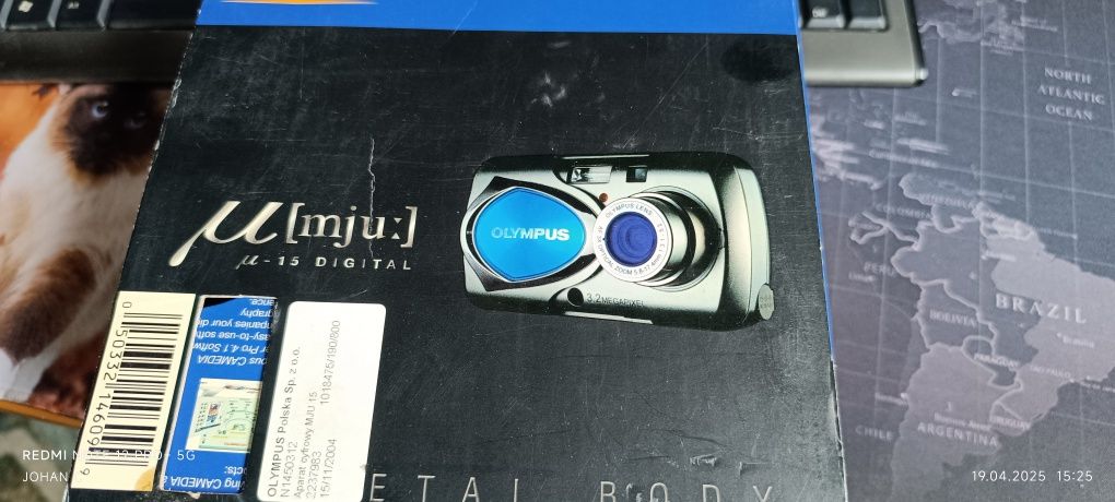 Olympus miu 15 sprawny