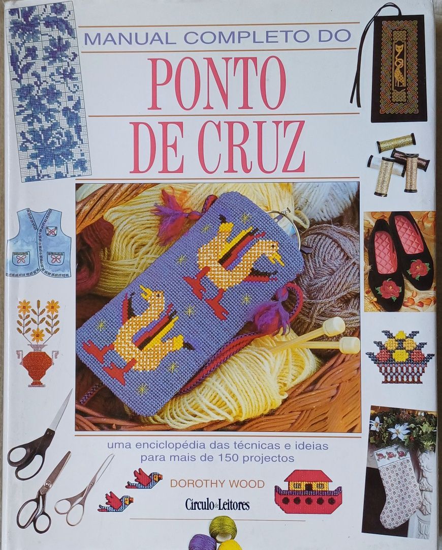 Bordados Ponto Cruz Excelente Livro