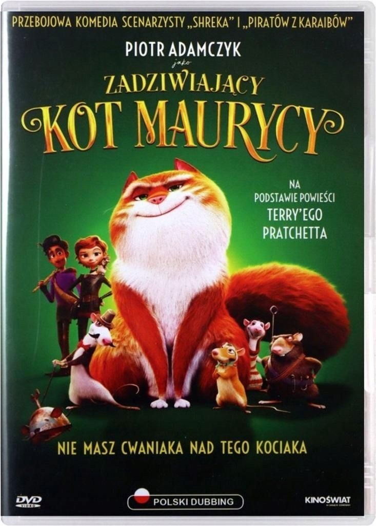 Niezwykły Kot Maurycy Dvd