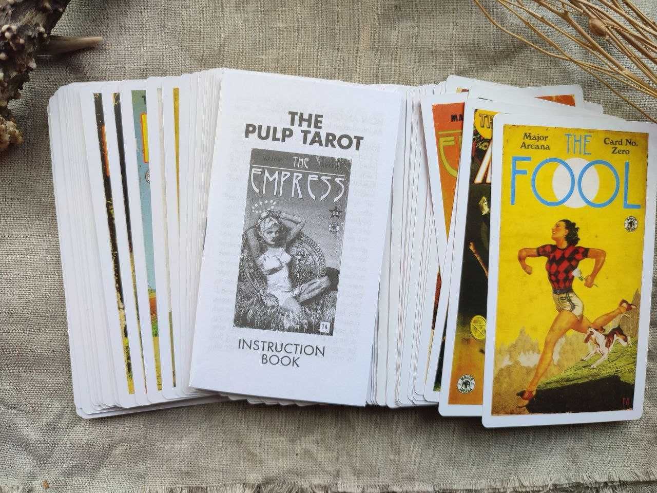 Гадальні карти таро the pulp tarot таро розмір стандартний