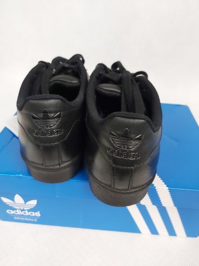 Sneakersy czarne ADIDAS superstar 38 uk5