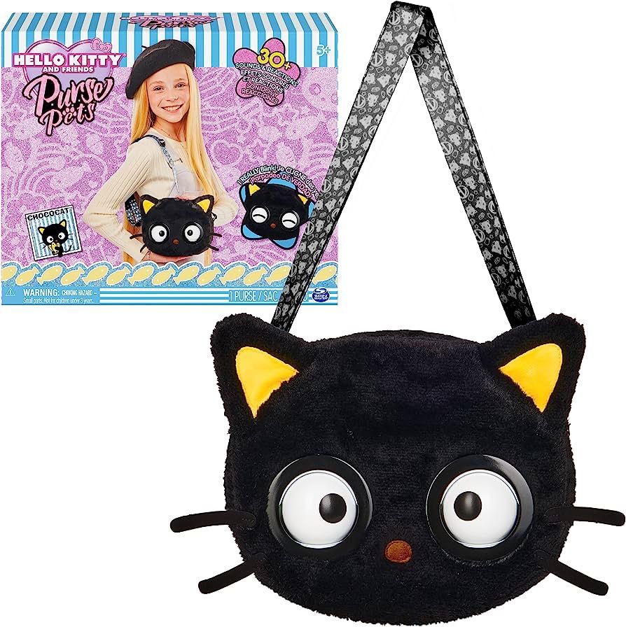 Purse Pets, Sanrio Hello Kitty and Friends, чорна кішка