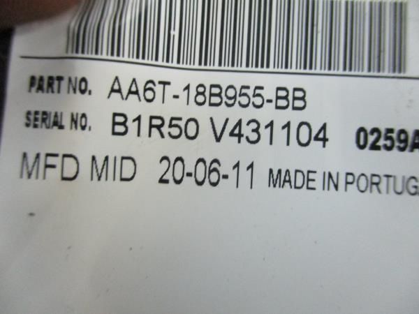 Display / ecrã de informações FORD Fiesta VI (CB1, CCN)