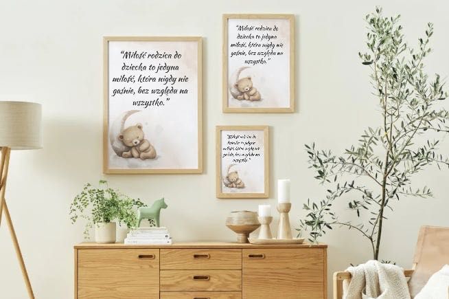 Plakat do pokoju dziecięcego