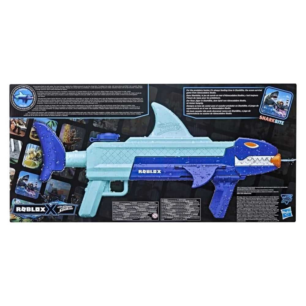 бластер Nerf Super Soaker Roblox SharkBite: SHRK 500 Уцінка! F5086