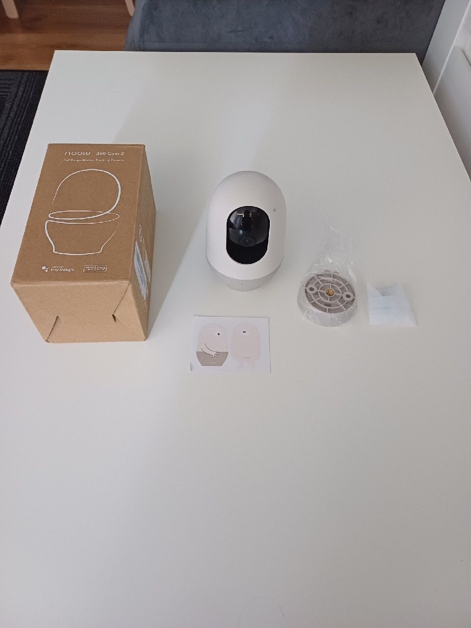 Elektroniczna niania Nooie 360 Cam 2 IPC100C, 2K Wi Fi