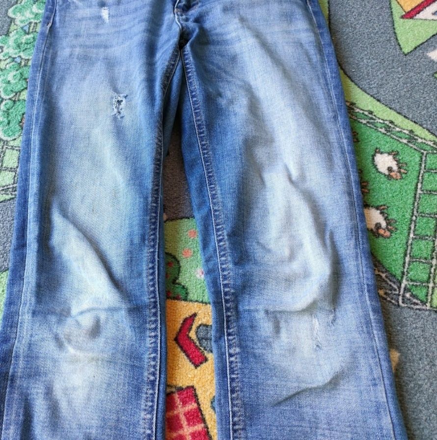 Jeansy dżinsy damskie długie 34 Only 98cm jak NOWE