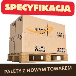 Paleta towar Amazon nadwyżki towarowe zwroty magazynowe 25 tys.