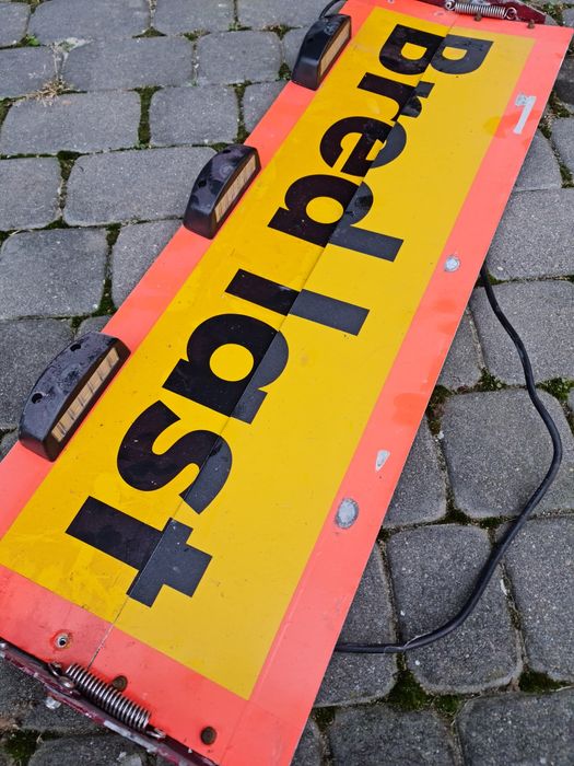 Tablica bred last convoi