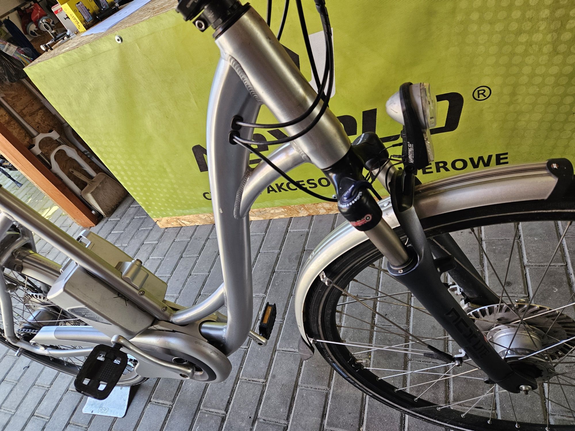 ROWER ELEKTRYCZNY ze wspomaganiem FLYER elektryk PANASONIC 36V