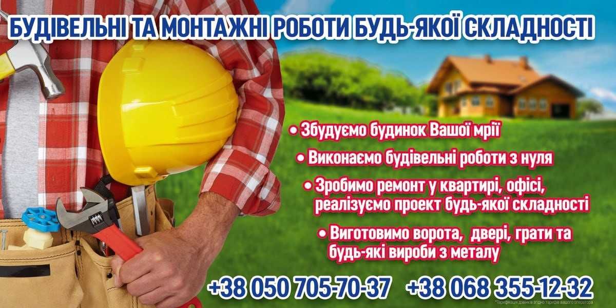 Власне виробництво виробів з металу