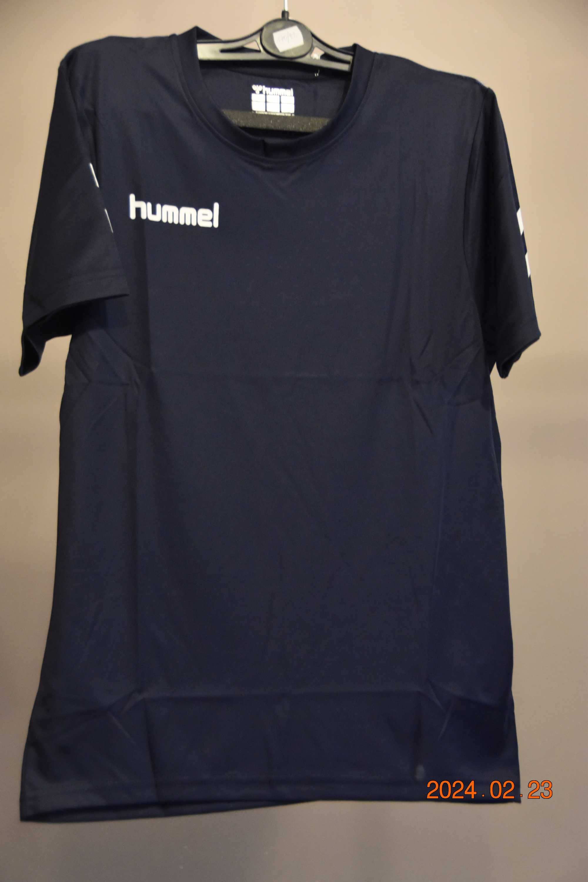 Koszulka Sportowa Hummel granatowa 164-176