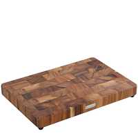 Deska do krojenia typu end grain, drewno akacji, 45 x 30 x 4,5 cm / Za