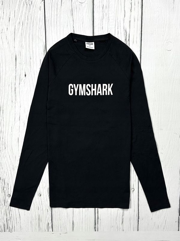 Gymshark Apollo Koszulka Długi Rękaw Longsleeve Męska Logowana r. S