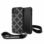 Etui Karl Lagerfeld Monogram Losange Saffiano na iPhone 11 / Xr - czar