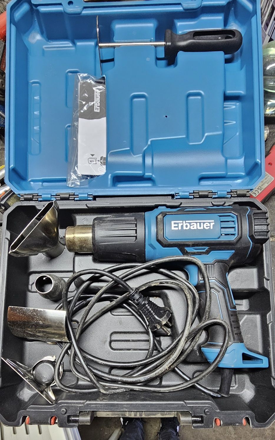 Opalarka Erbauer EHG2000 LCD 2000 W