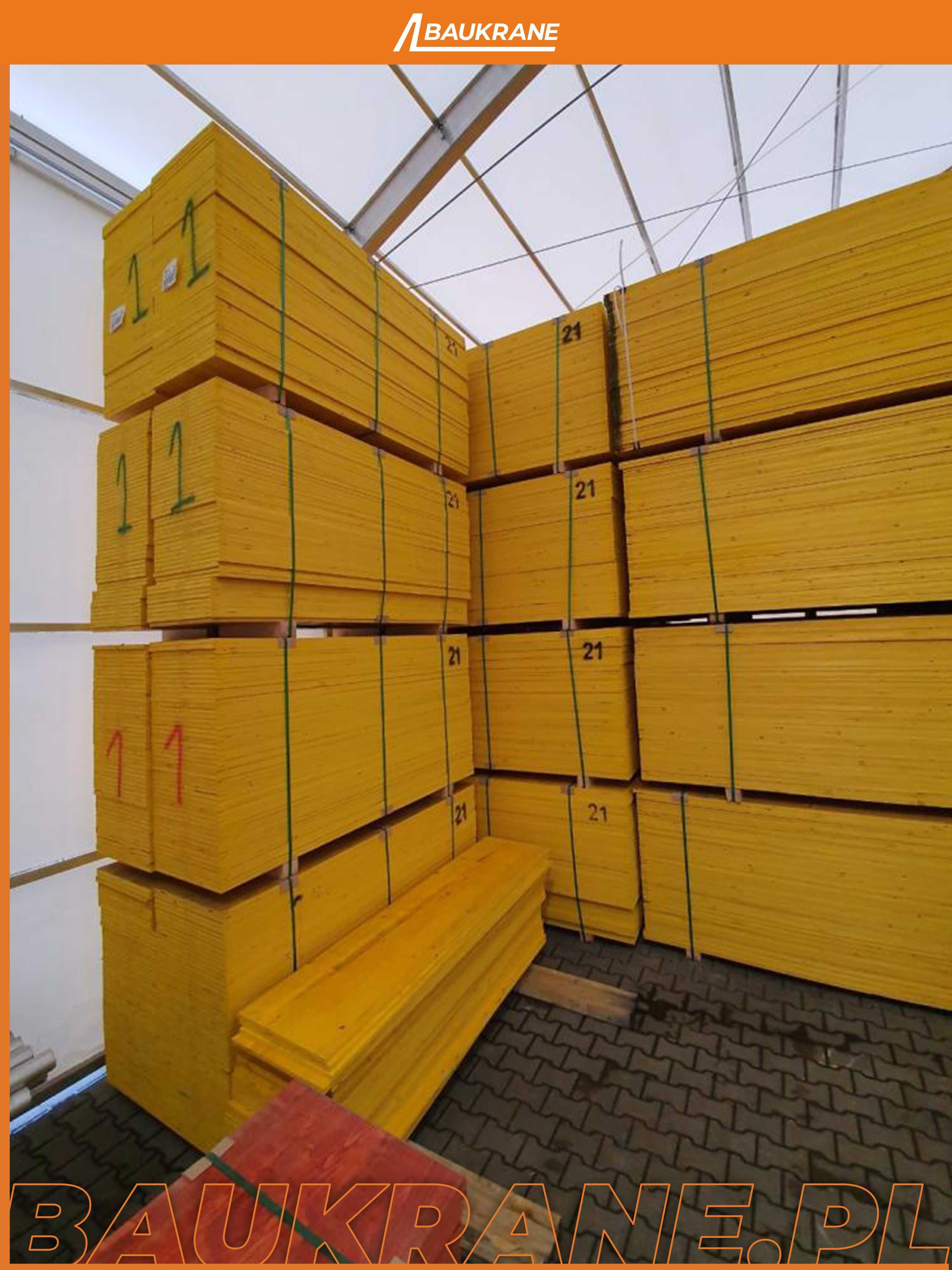 Sklejka szalunkowa trójwarstwowa 21 mm 125×250 cm