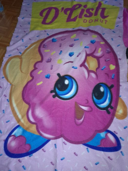 Koc polarowy 2 sztuki dla dzieci