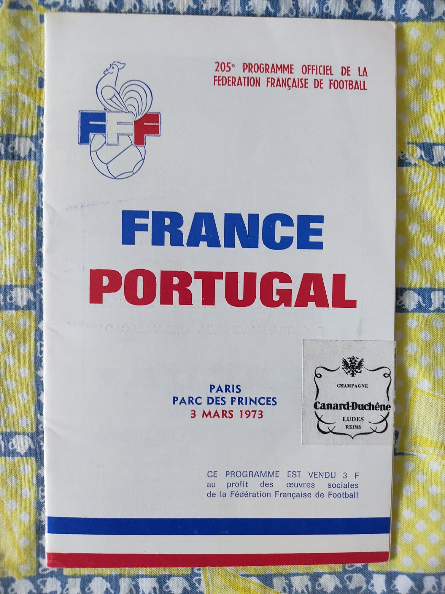 Programa França Portugal 1973