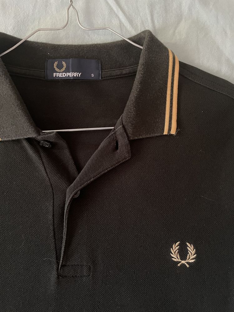 Polo Verde Escuro Fred Perry