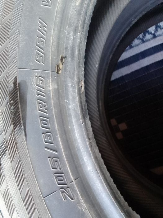 Cena za 2 Opony zimowe 205/60r16 YOKOHAMA 7mm