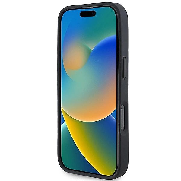 Etui BMW Leather Hot Stamp na iPhone 16 Pro Max - czarne