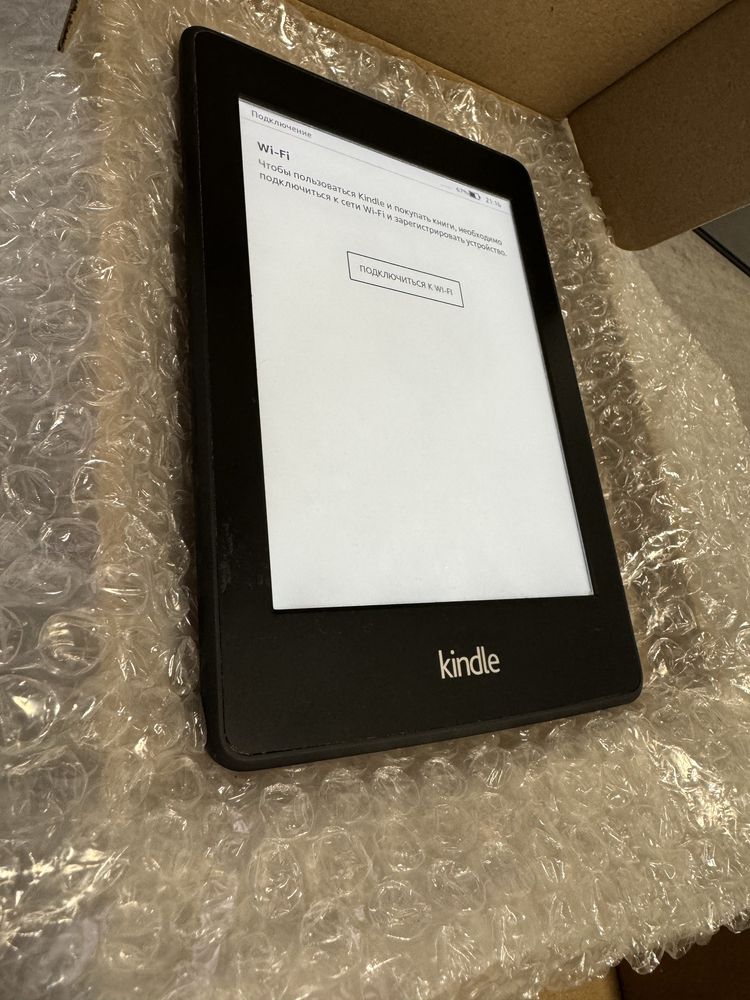 Kindle Paperwhite. 6 покоління. Refurbished. Сенсорний. Підсвітка